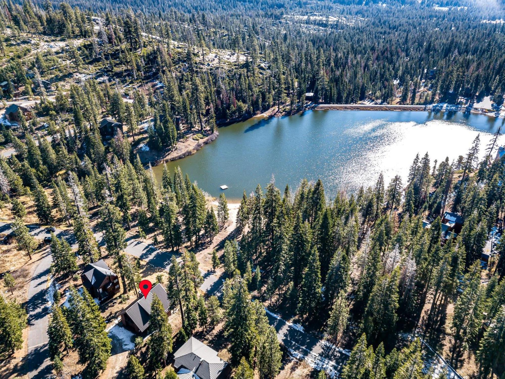 Вилла 3 Story Cabin Overlooking Lake #318 Беар-Вэлли Экстерьер фото